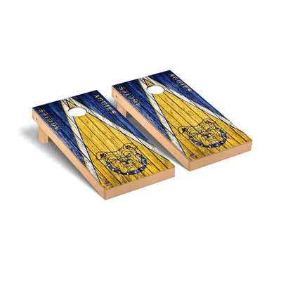 North Carolina A&T Aggies 2' x 4' Vintage Triangle Design Regulation Cornhole Board Set