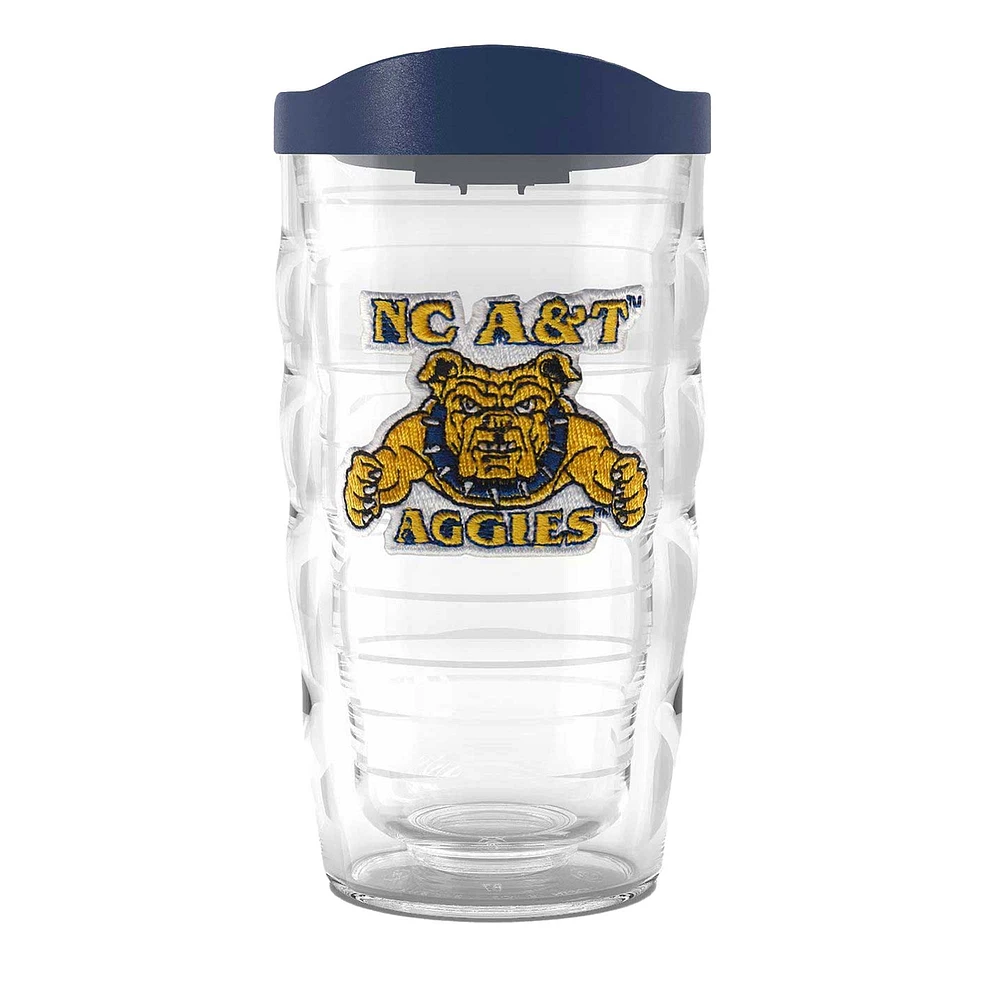 Tervis Caroline du Nord A&T Aggies 10oz. Gobelet ondulé emblème