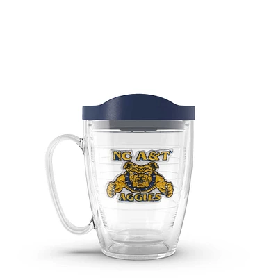 Tervis Caroline du Nord A&T Aggies 16oz. Gobelet classique emblème