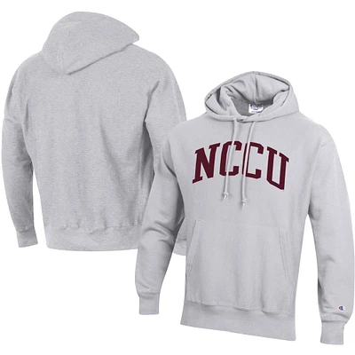 Champion pour homme North Carolina Central Eagles Big & Tall Arch Reverse Weave Sweat-shirt à enfiler