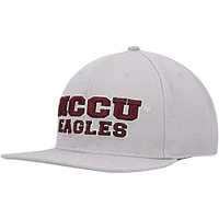 Casquette Snapback avec logo NCCU Pro Standard pour homme, gris, North Carolina Central Eagles