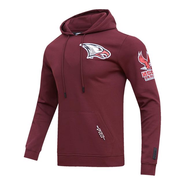 Sweat à capuche Pro Standard Bordeaux North Carolina Central Eagles University Classic pour homme