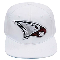 Men's Pro Standard White North Carolina Central Eagles Mascot Wool Snapback Hat