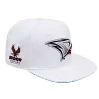 Men's Pro Standard White North Carolina Central Eagles Mascot Wool Snapback Hat