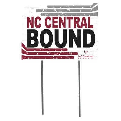 North Carolina Central Eagles 18'' x 24'' Bound Yard Sign