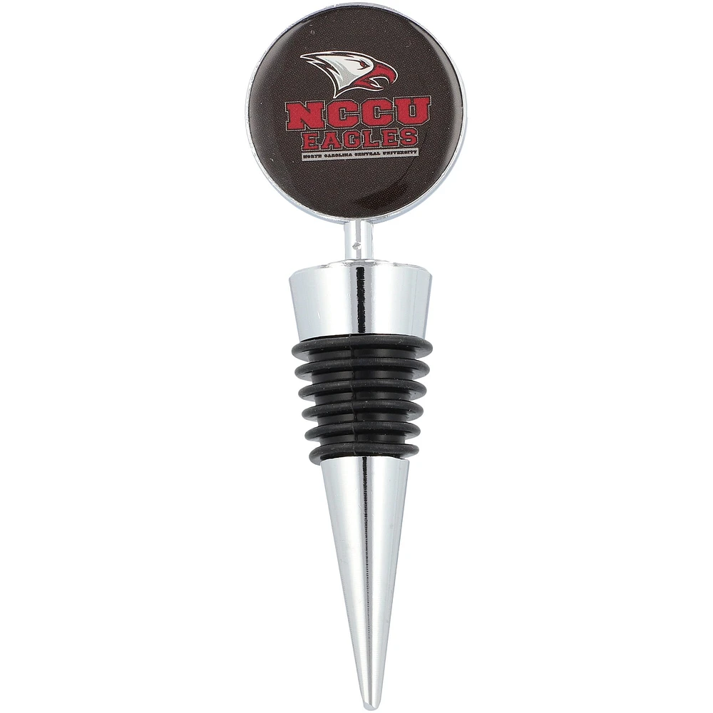 The Memory Company North Carolina Central Eagles Bouchon à vin en acier inoxydable