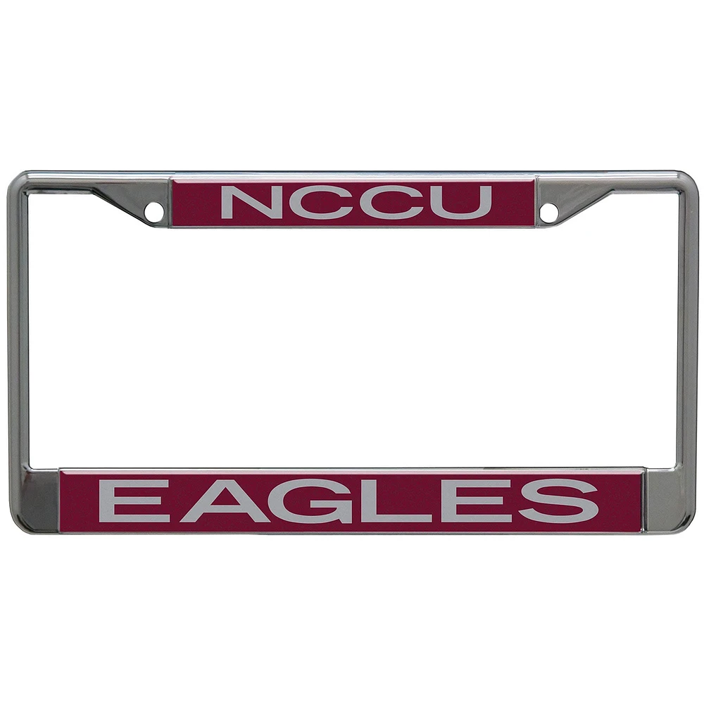 Cadre de plaque d'immatriculation WinCraft North Carolina Central Eagles Team