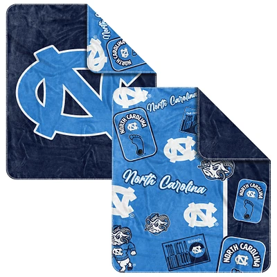  North Carolina Tar Heels 50" x 60" Dream Weave Throw Blanket