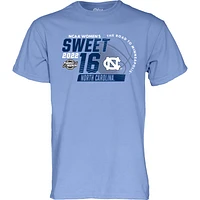 Blue 84 Caroline North Carolina Tar Heels 2022 NCAA Women's Basketball Tournament March Madness Sweet Sixteen T-shirt