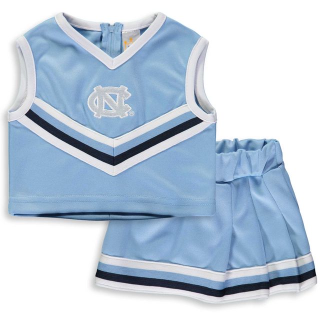 Filles Toddler Carolina Blue North Tar Heels Ensemble deux pièces Cheer