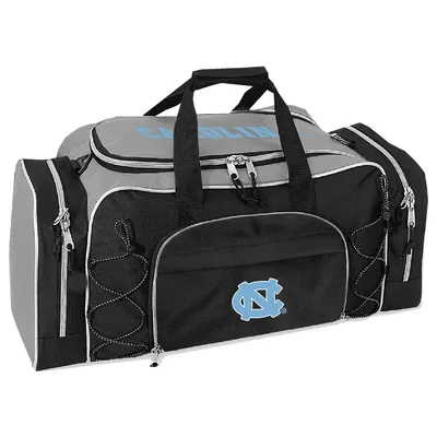 North Carolina Tar Heels Action Duffel Bag - Gray