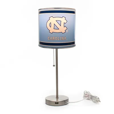 North Carolina Tar Heels Imperial Chrome Desk Lamp