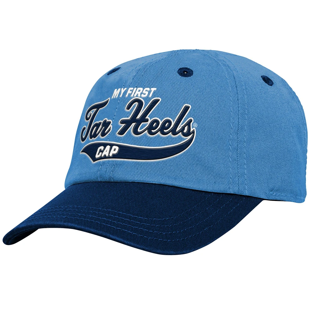 Infant Carolina Blue/Navy North Carolina Tar Heels Old School Slouch Flex Hat