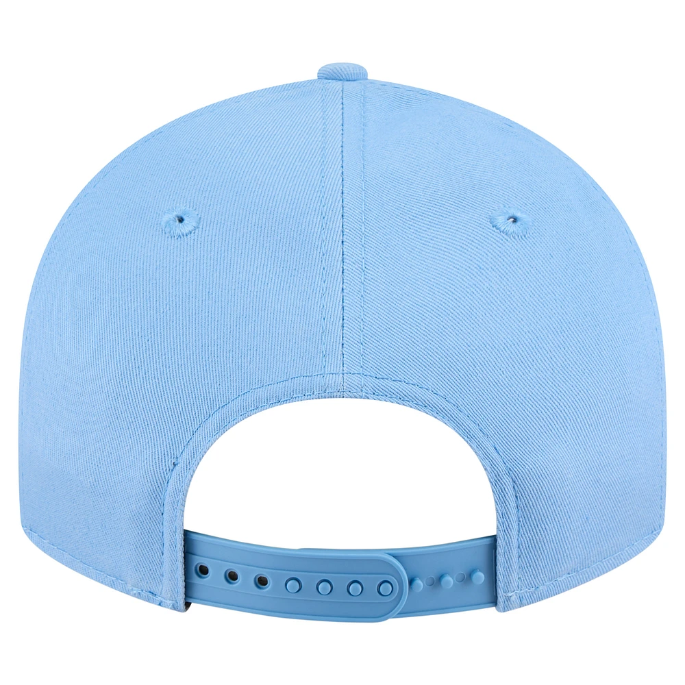 Men's New Era Carolina Blue North Carolina Tar Heels Low Profile 9FIFTY Snapback Hat