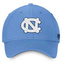 Casquette ajustable Top of the World bleu clair pour homme des Tar Heels de Caroline du Nord