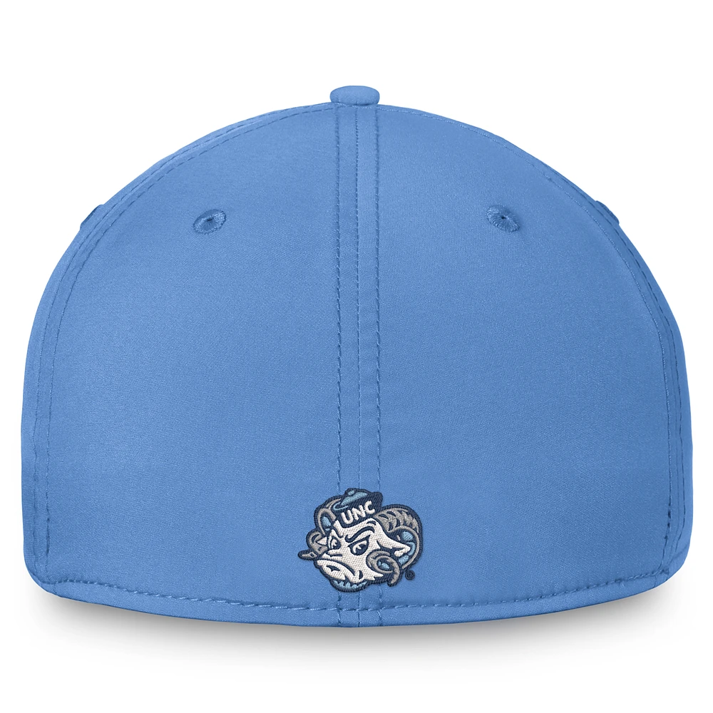 Casquette ajustable Top of the World bleu clair pour homme des Tar Heels de Caroline du Nord