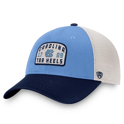 Casquette ajustable bleu clair North Carolina Tar Heels Inherit pour homme Top of the World