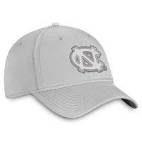 Casquette McCoy Flex grise pour homme Top of the World des Tar Heels de Caroline du Nord