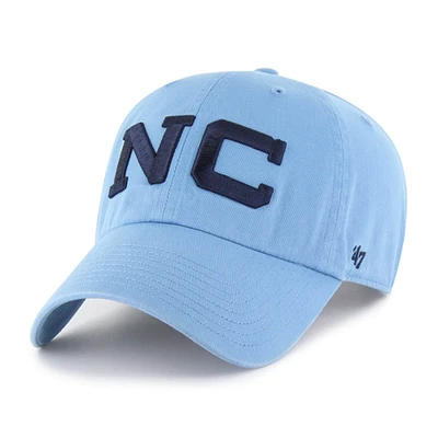 Casquette ajustable « 47 Carolina Blue » pour homme des Tar Heels de Caroline du Nord, Vault Clean Up