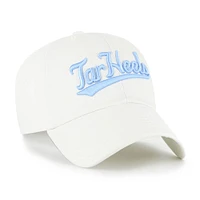 Men's '47 Cream North Carolina Tar Heels Clean Up Adjustable Hat