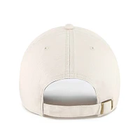 Men's '47 Cream North Carolina Tar Heels Grand Stand Clean Up Adjustable Hat