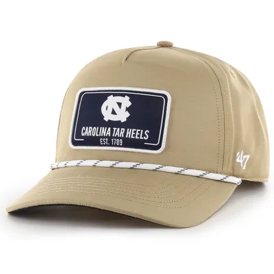 Mitchell & Ness Navy North Carolina Tar Heels Team Pinstripe Snapback Hat