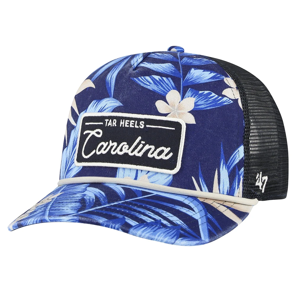 Casquette réglable '47 Navy North Carolina Tar Heels Tropicalia Hitch pour hommes