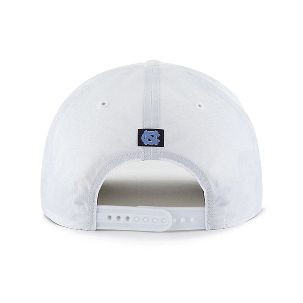 Casquette ajustable Condor Hitch brrr° blanche pour homme des Tar Heels de Caroline du Nord, modèle 1947