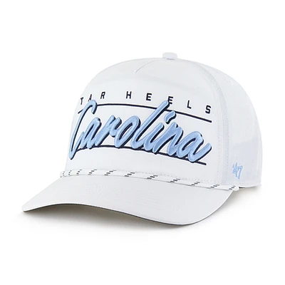 Casquette ajustable Condor Hitch brrr° blanche pour homme des Tar Heels de Caroline du Nord, modèle 1947