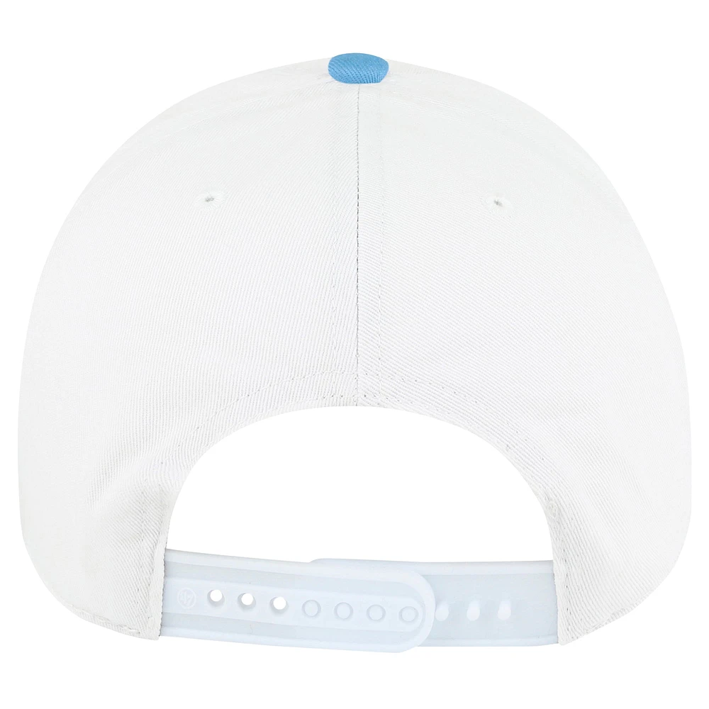 Men's '47 White North Carolina Tar Heels Gridiron Clean Up Adjustable Hat