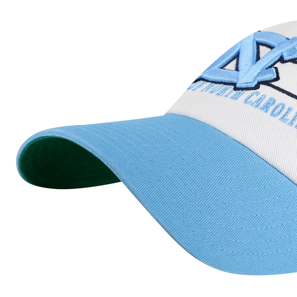 Men's '47 White North Carolina Tar Heels Gridiron Clean Up Adjustable Hat