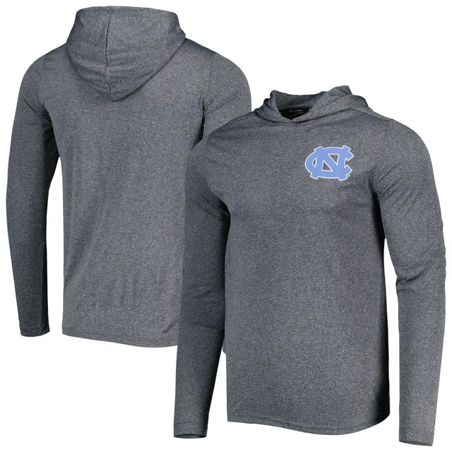 Lids North Carolina Tar Heels Fanatics Branded Transitional Hoodie T-Shirt  - Heather Black