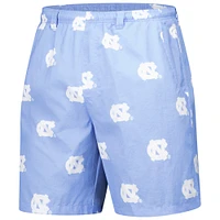 Short imprimé Columbia Carolina Blue North Tar Heels Backcast III pour homme