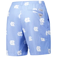 Short imprimé Columbia Carolina Blue North Tar Heels Backcast III pour homme