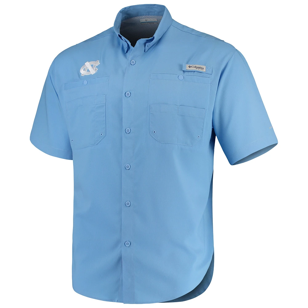 Men's Columbia Carolina Blue North Tar Heels PFG Tamiami Shirt