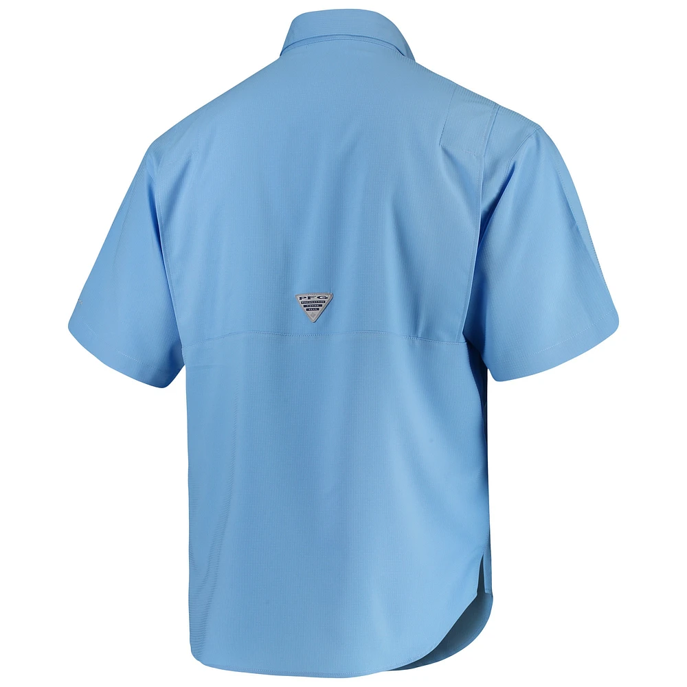 Men's Columbia Carolina Blue North Tar Heels PFG Tamiami Shirt