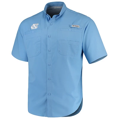 Chemise PFG Tamiami Columbia Carolina Blue North Tar Heels pour homme