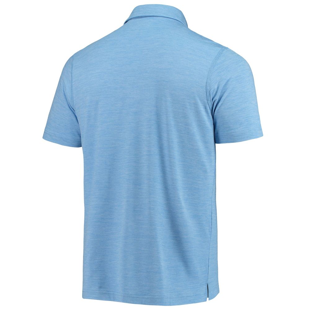 Men's Columbia Carolina Blue North Tar Heels Tech Trail Omni-Shade Polo