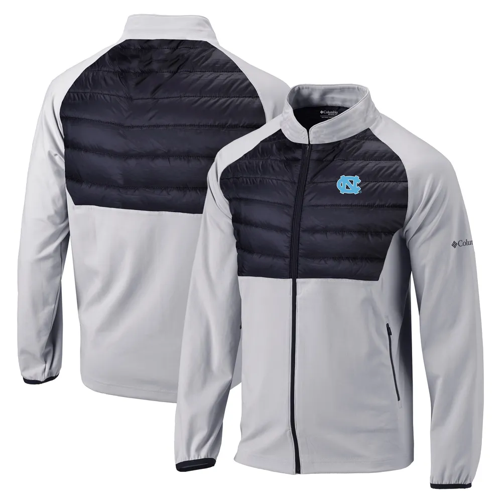 Men's Mitchell & Ness Navy North Carolina Tar Heels Undeniable Full-Zip Windbreaker  Jacket