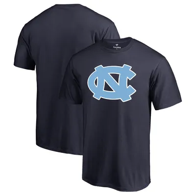 North Carolina Tar Heels Fanatics Branded Primary Logo T-Shirt - Navy