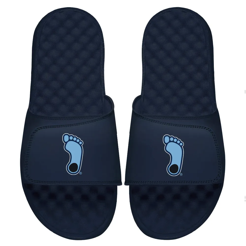 North Carolina Tar Heels ISlide Logo Slide Sandals - Navy