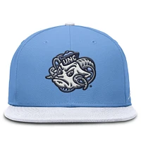 Men's Jordan Brand Carolina Blue/White North Tar Heels Two-Tone Primetime Performance Fitted Hat