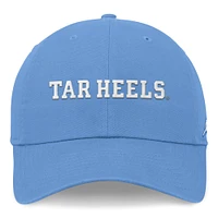 Casquette réglable Jordan Brand Carolina Blue North Carolina Tar Heels 2024 On-Field Club pour hommes