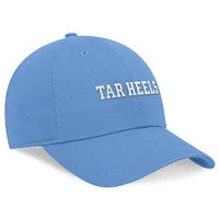 Casquette réglable Jordan Brand Carolina Blue North Carolina Tar Heels 2024 On-Field Club pour hommes