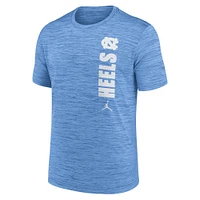 Men's Jordan Brand Carolina Blue North Tar Heels 2024 Sideline Velocity Performance  T-Shirt