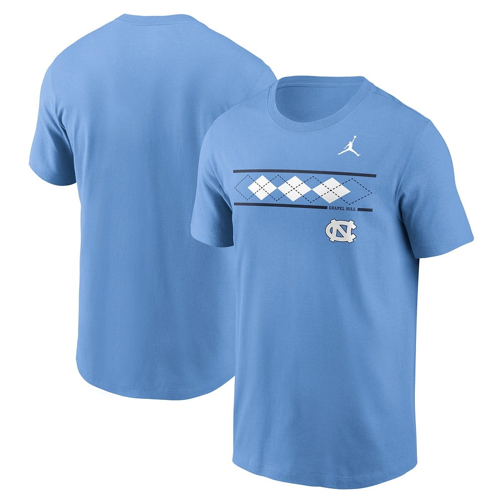 Men's Jordan Brand Carolina Blue North Tar Heels Campus Local T-Shirt