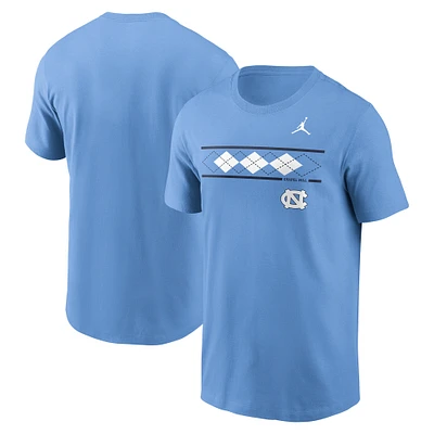 Men's Jordan Brand Carolina Blue North Tar Heels Campus Local T-Shirt
