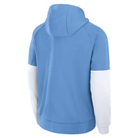Sweat à capuche Jordan Brand Carolina Blue North Tar Heels pour homme