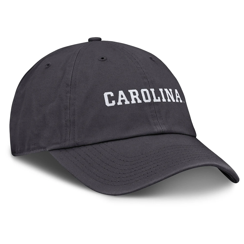 Men's Jordan Brand Charcoal North Carolina Tar Heels Campus Club Adjustable Hat