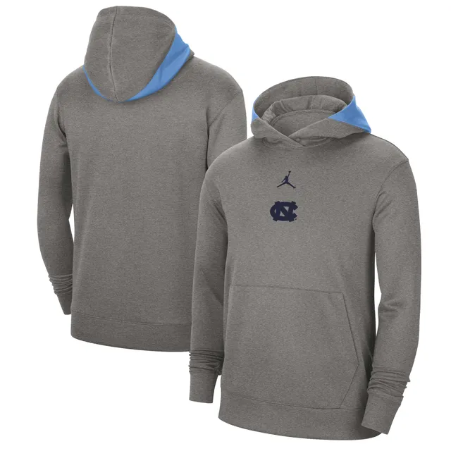 Nike Men's Oklahoma State Cowboys Grey Spotlight Basketball Pullover Hoodie, Large, Gray